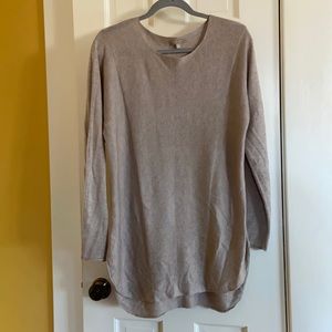 Cashmere Blend Lightweight Tunic